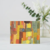 Paul Klee in de stijl van Kairouan Briefkaart (Staand voorkant)
