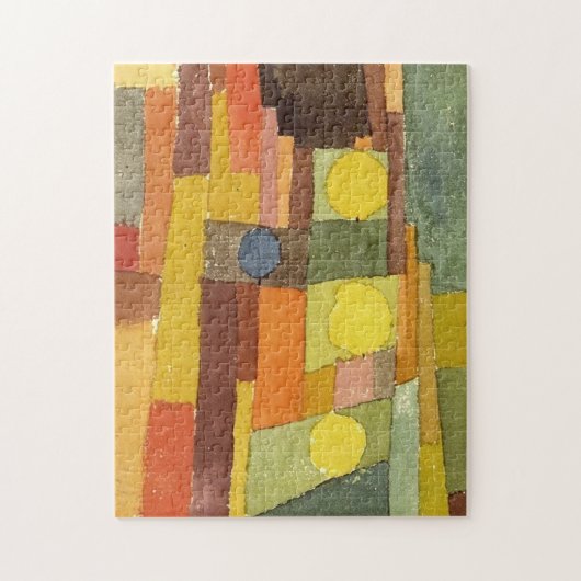 Paul Klee in de stijl van Kairouan Legpuzzel (Verticaal)