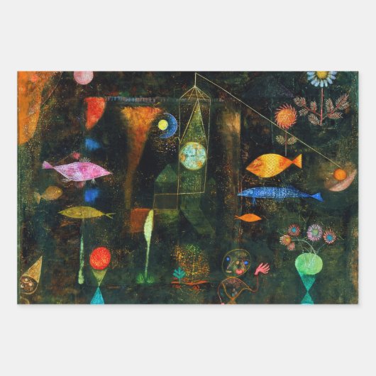 Paul Klee Inpakpapier Vel (Voorkant 3)