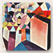 Paul Klee, Inzicht in een stad, Bier Onderzetter (Voorkant)