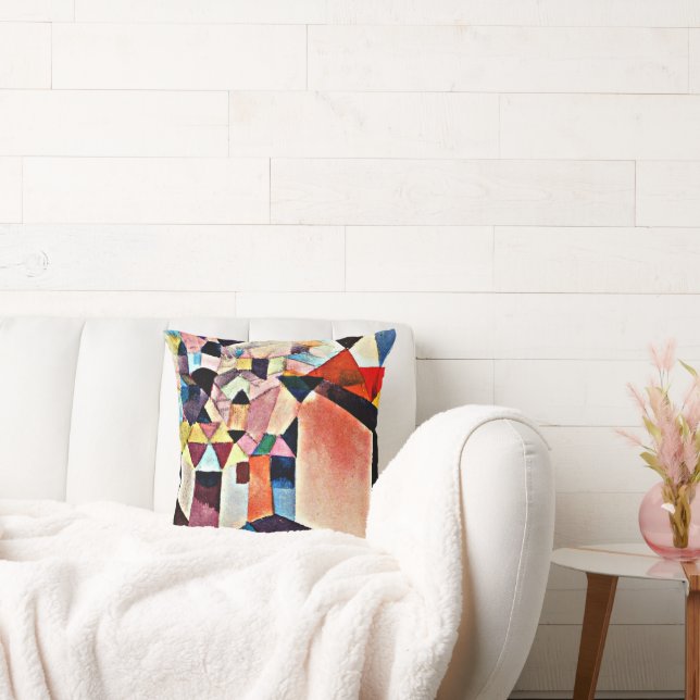 Paul Klee, Inzicht in een stad, Kussen (Bank)