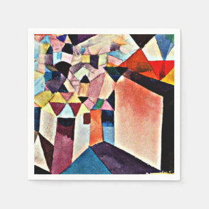 Paul Klee, Inzicht in een stad, Servet