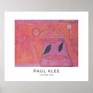 Paul Klee, kleurrijke Abstracte moderne kunst Poster