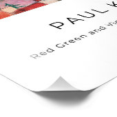 Paul Klee, kleurrijke moderne Abstracte kunst Foto Afdruk (Hoek)