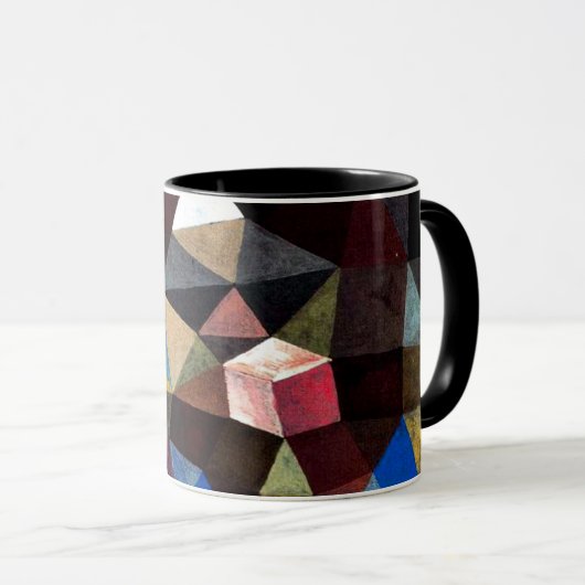 Paul Klee kunst: Kristallijn landschap Mok (Voorkant rechts)