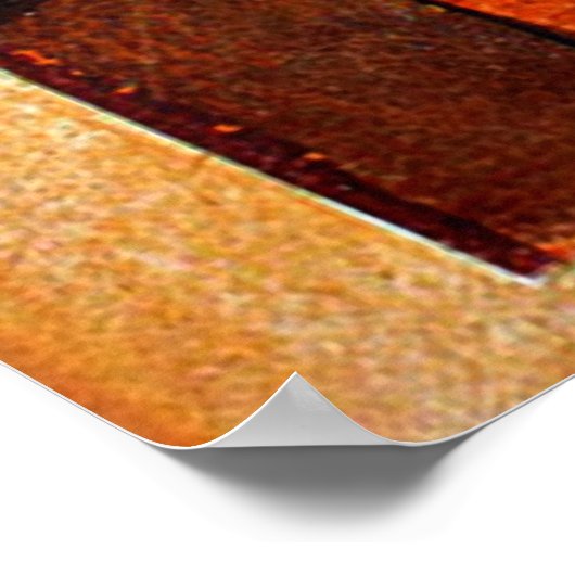 Paul Klee kunstwerk, Temple Gardens Poster (Hoek)