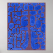 Paul Klee, Laat in de avond uitkijkend... Poster (Voorkant)