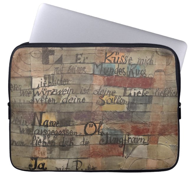 Paul Klee Laptop Sleeve (Voorkant)