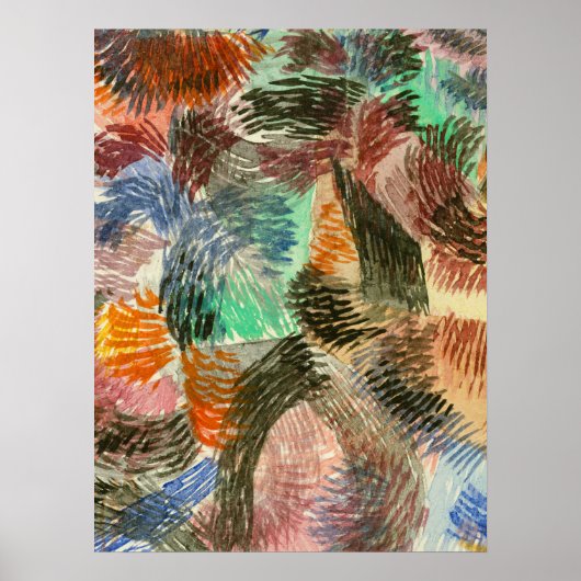 Paul klee Libido of the Forest Poster (Voorkant)