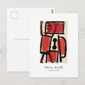 Paul Klee, Locksmith - Colorful Abstract Art Briefkaart (Voorkant / Achterkant)