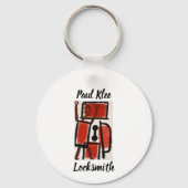 Paul Klee Locksmith Sleutelhanger (Voorkant)