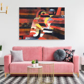 Paul Klee Lovers Canvas Afdruk (Insitu (Woonkamer))