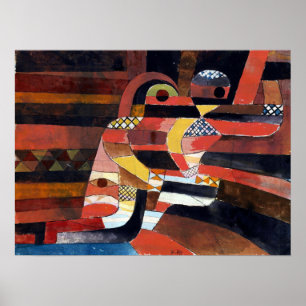Paul Klee Lovers Poster