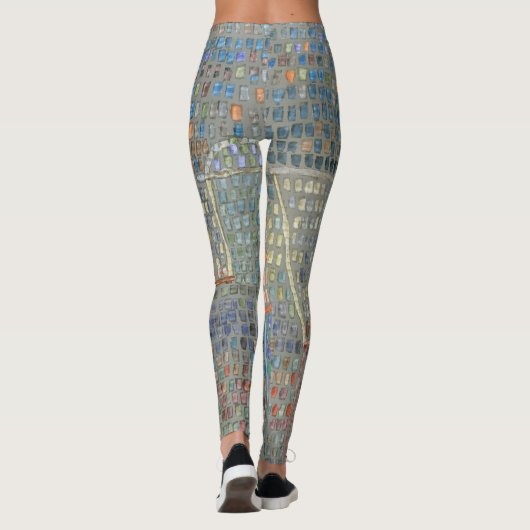 Paul Klee - Man in Fancy Jurk Leggings (Achterkant)