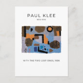 Paul Klee, met de twee verliezers - Abstracte kuns Briefkaart (Voorkant)