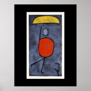 Paul Klee - Met Paraplu Poster