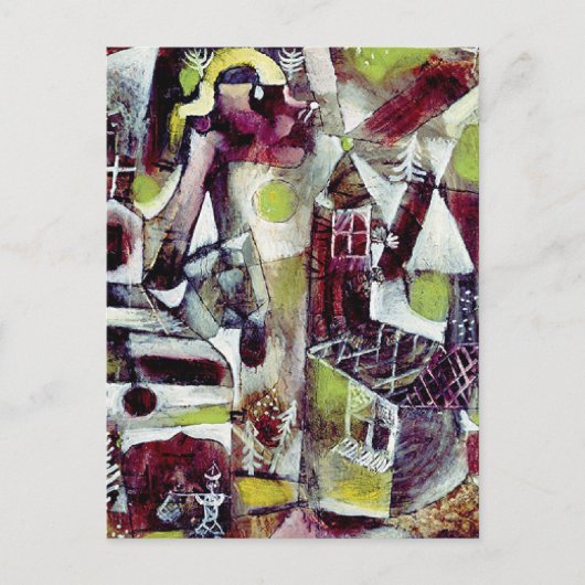 Paul Klee - moeraslegende Briefkaart (Voorkant)