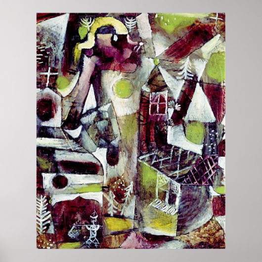 Paul Klee - moeraslegende Poster (Voorkant)