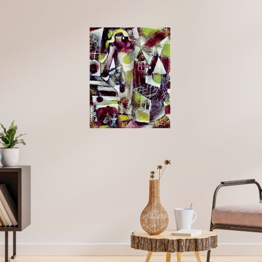 Paul Klee - moeraslegende Poster (Woonkamer 3)