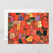 Paul Klee - Mountain Village Briefkaart (Voorkant / Achterkant)