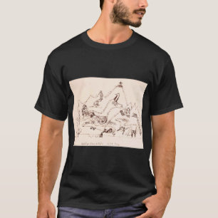 Paul Klee Mythos Einer Insel ( Abstract patroon· T-shirt