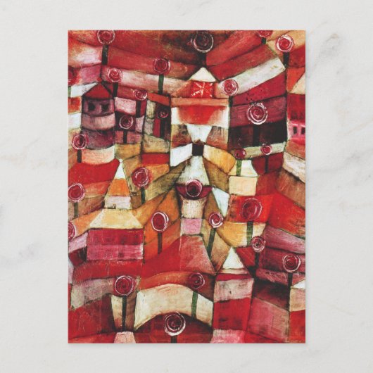 Paul Klee nam het Briefkaart van de Tuin toe (Voorkant)