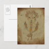 Paul Klee - New Angel Briefkaart (Voorkant / Achterkant)