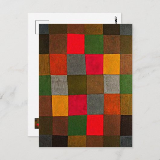 Paul Klee, New Harmony, Briefkaart (Voorkant / Achterkant)