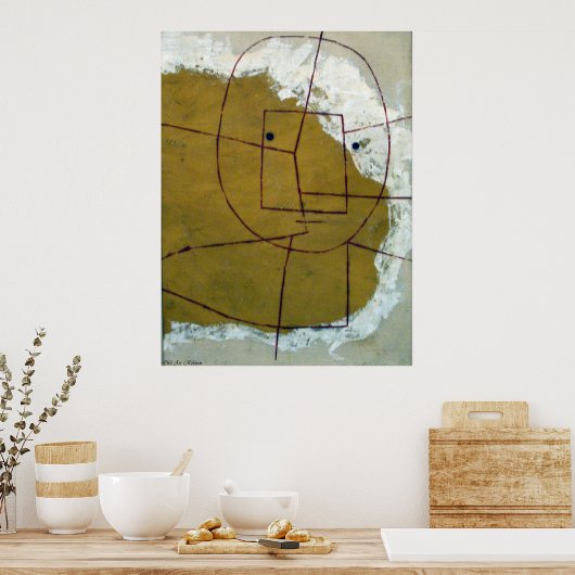 Paul Klee One die begrijpt Poster (Keuken)