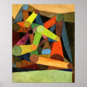 Paul Klee Open Mountain Abstract Poster (Voorkant)