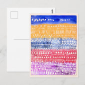 Paul Klee - Oude Stad,  Briefkaart (Voorkant / Achterkant)