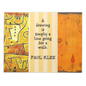 Paul Klee Paintings and Quotation Notitieblok (Voorkant)