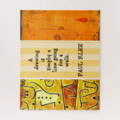 Paul Klee Paintings en Paul Klee Quote, Legpuzzel (Verticaal)
