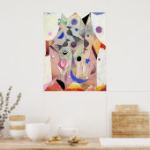 Paul Klee - Persian Nightingdales Poster (Keuken)