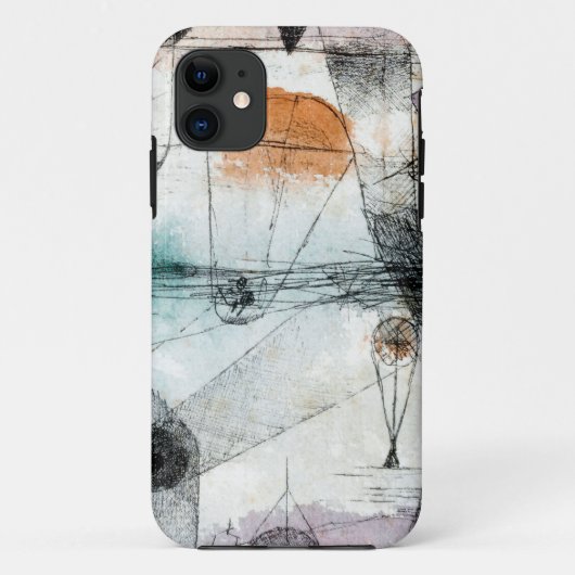Paul Klee Planten Aarde & Luchtrijk: Bauhaus Case-Mate iPhone Case (Achterkant)