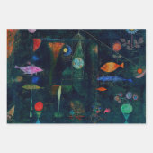 Paul Klee Planten Aarde & Luchtrijk: Bauhaus Inpakpapier Vel (Voorkant 3)