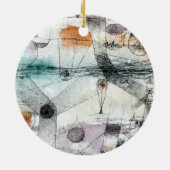 Paul Klee Planten Aarde & Luchtrijk: Bauhaus Keramisch Ornament (Achterkant)