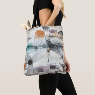 Paul Klee Planten Aarde & Luchtrijk: Bauhaus Tote Bag