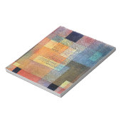 Paul Klee, Polyfone Architectuur, Notitieblok (Linkerzijde)