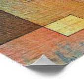 Paul Klee, Polyfone Architectuur,  Poster (Hoek)