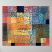 Paul Klee, Polyfone Architectuur,  Poster (Voorkant)