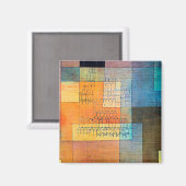 Paul Klee - Polyphonic Architecture Magneet (Voorkant / Achterkant)