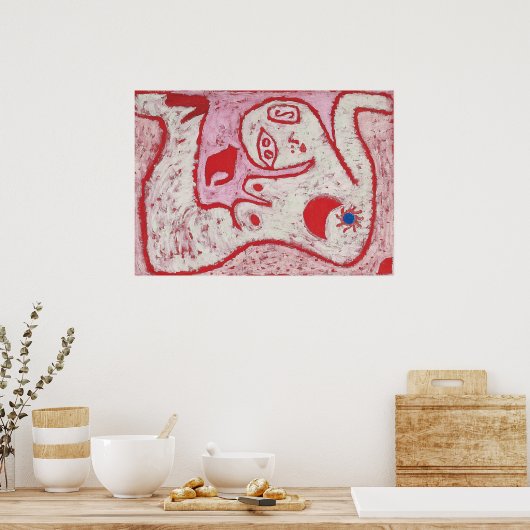 PAUL KLEE POSTER (Keuken)