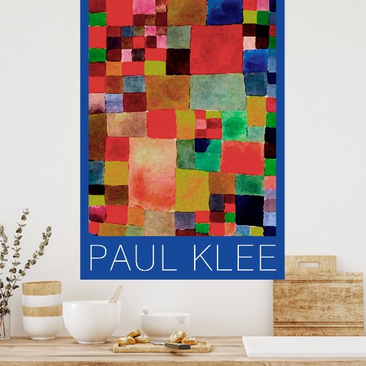 Paul Klee Poster (Keuken)