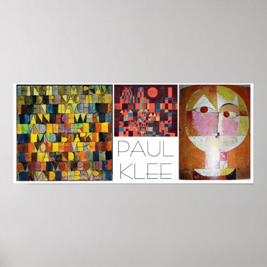Paul Klee Poster Collage (Voorkant)