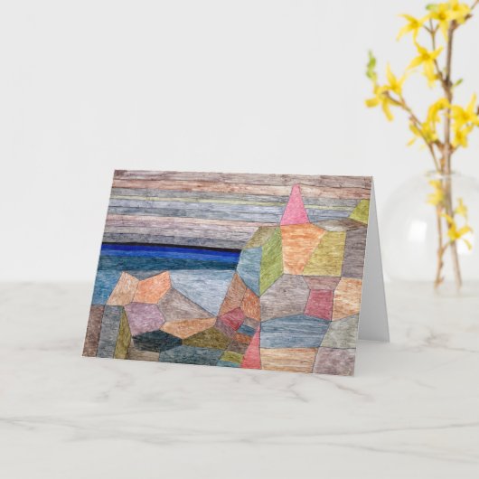 Paul Klee | Promontorio Ph | Kaart (Gele Bloem)