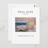 Paul Klee, Promontorio Ph. - Moderne Abstracte kun Briefkaart (Voorkant / Achterkant)