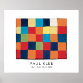 Paul Klee, Qu 1 kleurengrafiek - fijn Poster (Voorkant)