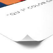 Paul Klee, Qu 1-kleurengrafiek, kleurrijke Abstrac Foto Afdruk (Hoek)