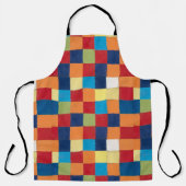  Paul Klee Qu 1 Kleurenkaart Vierkantjes Kunst Schort (Voorkant)